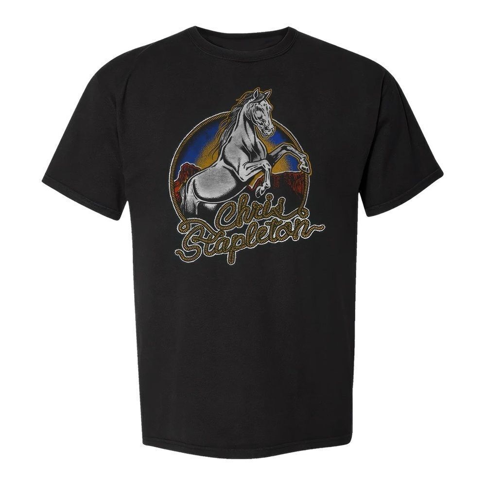 CHRIS STAPLETON White Horse Tee